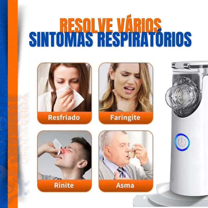 Inalador Portátil Ultra Silencioso