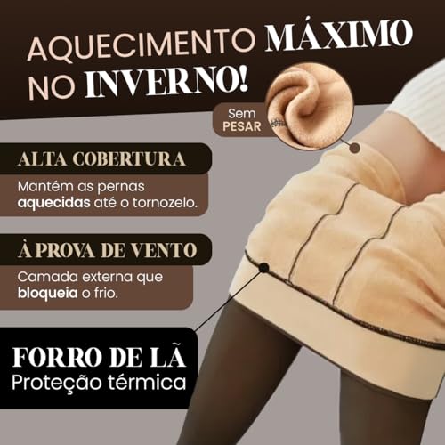 A Meia-Calça Térmica Mais Desejada – Leve 2, Pague 1! (POUCAS UNIDADES)