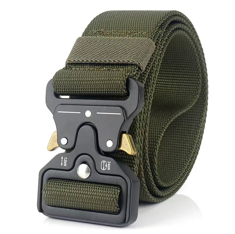 Cinto tático Militar - NylonFlex™ + Brinde Exclusivo