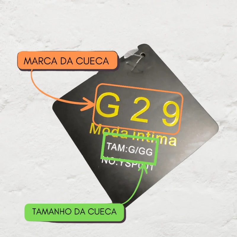 Kit Boxers 4 Cuecas - SlimComfort™ + Brinde Exclusivo