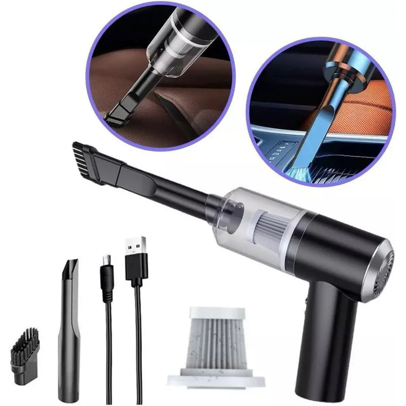Mini aspirador de pó portátil - PullAir™ + Brinde Exclusivo