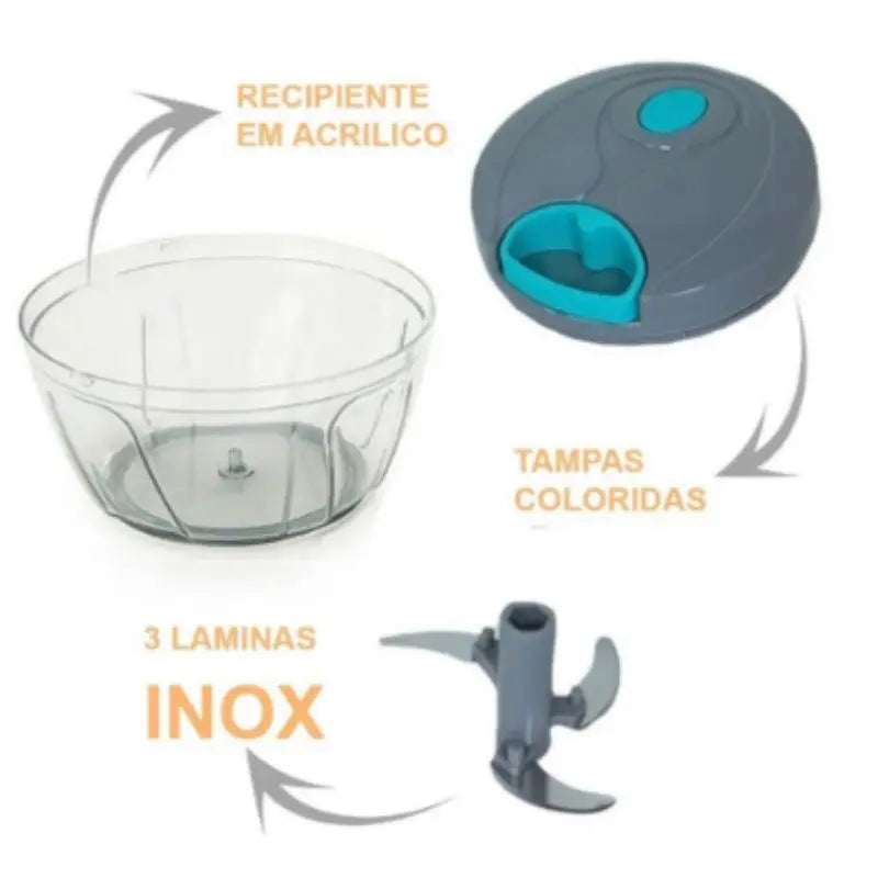 Triturador de Alimentos Multifuncional - Brinde Exclusivo