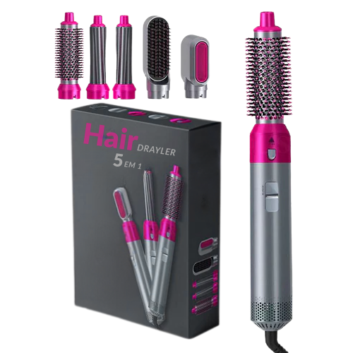 Modelador profissional 5 em 1 Hair Dryler