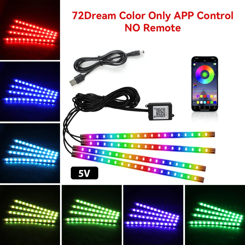 Lâmpada Led Decorativa Automotiva - RgbLed™ + Brinde exclusivo