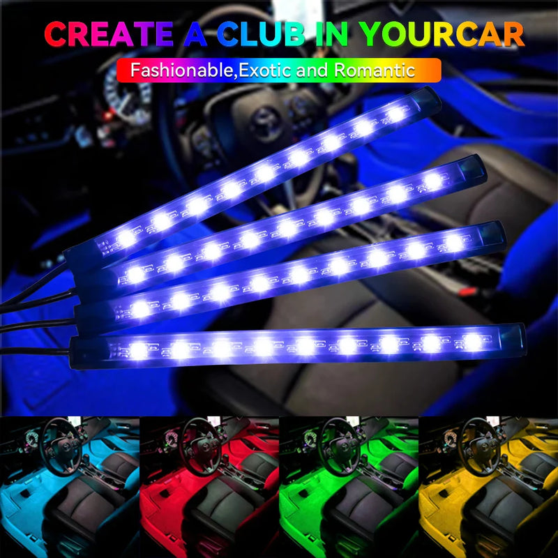 Lâmpada Led Decorativa Automotiva - RgbLed™ + Brinde exclusivo