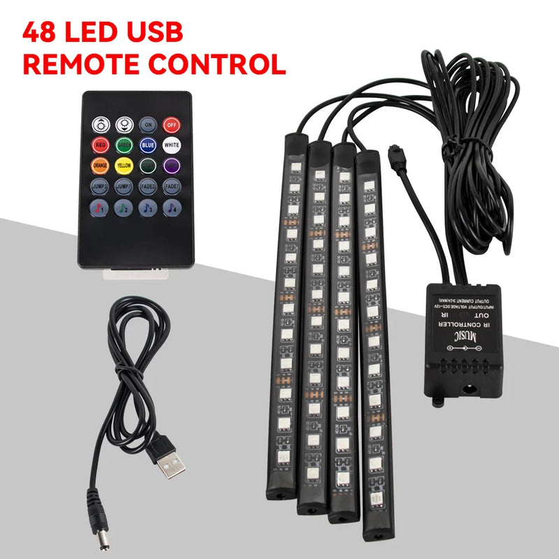 Lâmpada Led Decorativa Automotiva - RgbLed™ + Brinde exclusivo