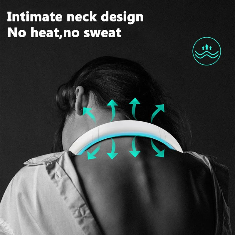 Mini Ventilador de Pescoço - NeckFresh™ + Brinde Exclusivo