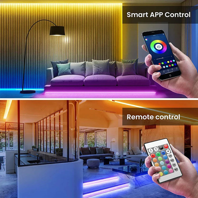 Fita LED Adesiva - Bluetooth + [Últimas Unidades]