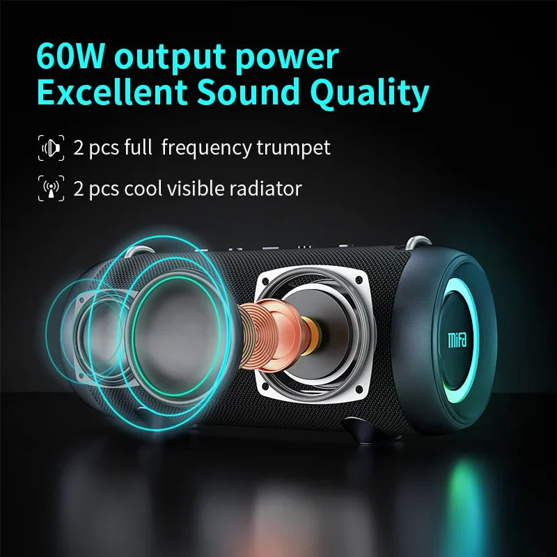 Caixa de som Bluetooth - Mifa A90™ + Brinde Exclusivo