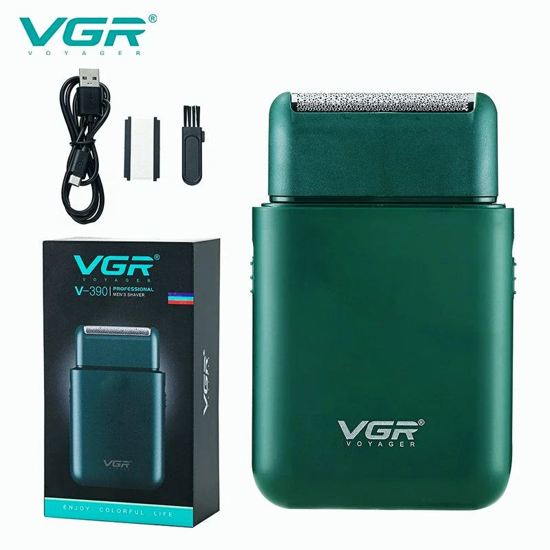 Barbeador Elétrico - VGR™ + Brinde Exclusivo
