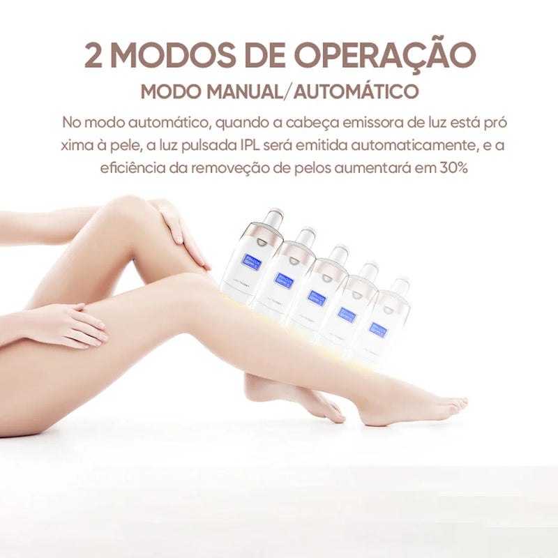 Depilador Laser - LesColton™ + Brinde Exclusivo