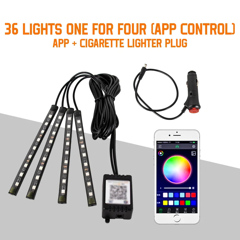 Lâmpada Led Decorativa Automotiva - RgbLed™ + Brinde exclusivo