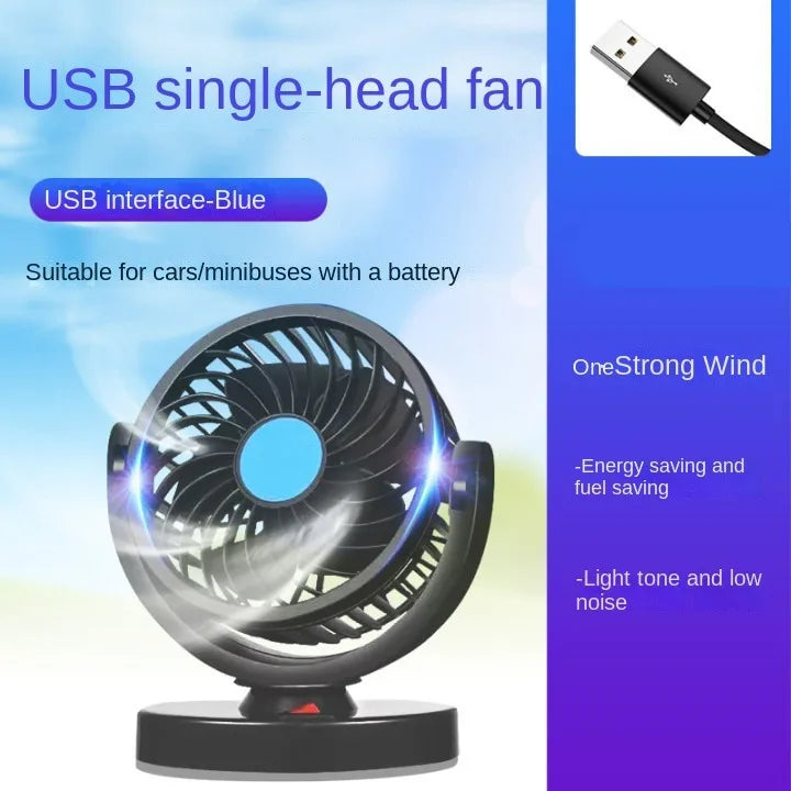 Ventilador de carro 360° ajustável - InfinityAir™  + Brinde Exclusivo