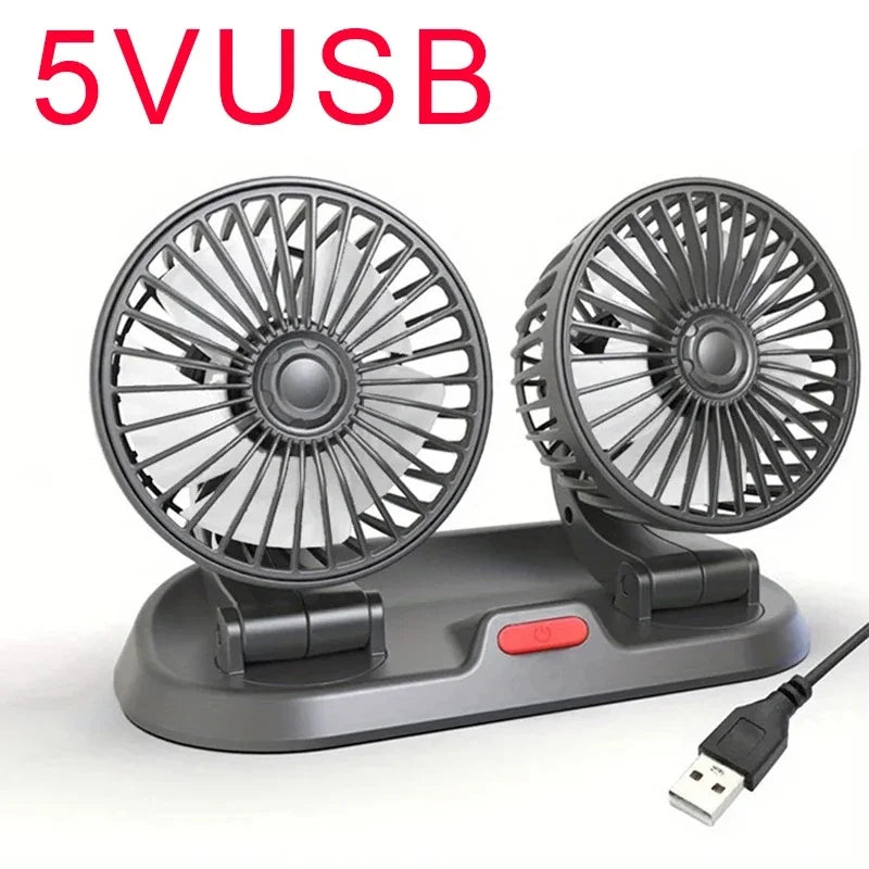 Ventilador de carro 360° ajustável - InfinityAir™  + Brinde Exclusivo