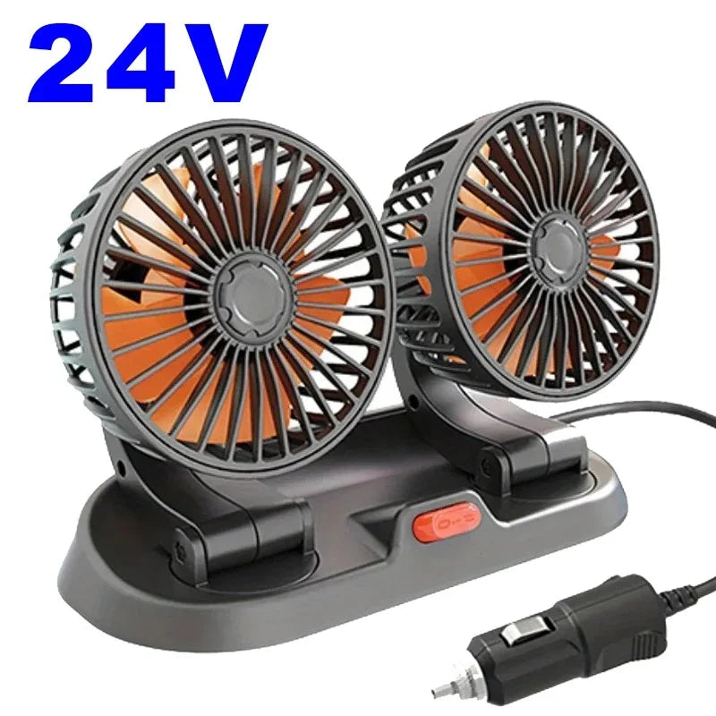 Ventilador de carro 360° ajustável - InfinityAir™  + Brinde Exclusivo