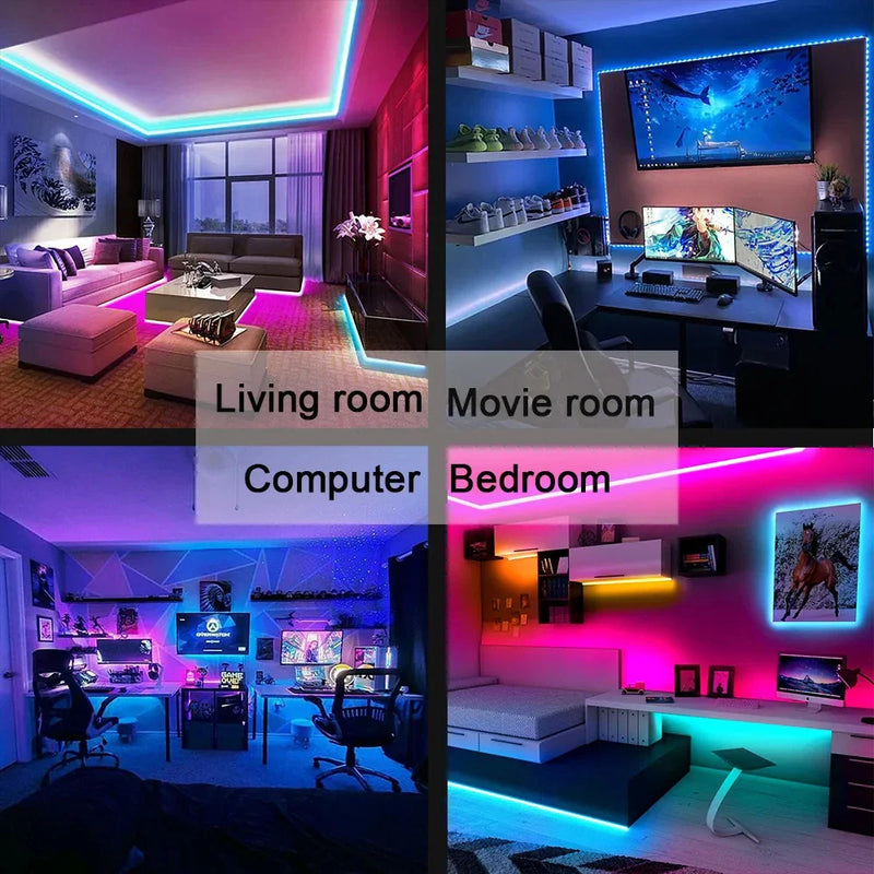 Fita LED Adesiva - Bluetooth + [Últimas Unidades]