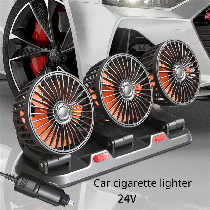 Ventilador de carro 360° ajustável - InfinityAir™  + Brinde Exclusivo