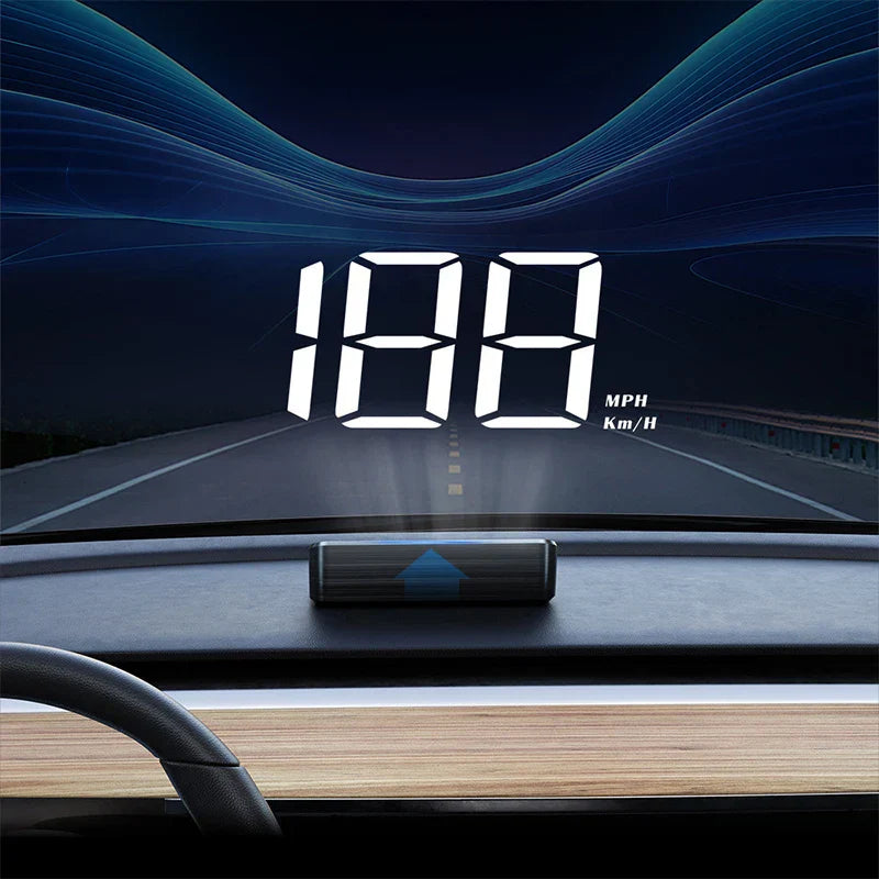 Velocímetro de carro KM/H HUD GPS
