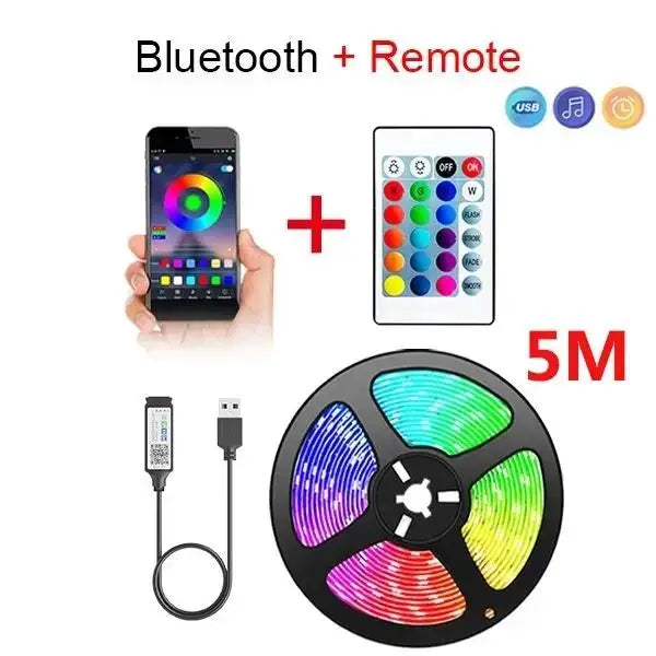 Fita LED Adesiva - Bluetooth + [Últimas Unidades]