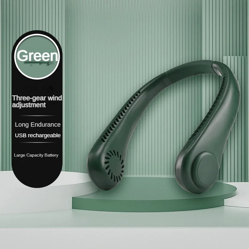 Mini Ventilador de Pescoço - NeckFresh™ + Brinde Exclusivo
