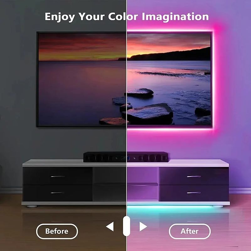 Fita LED Adesiva - Bluetooth + [Últimas Unidades]