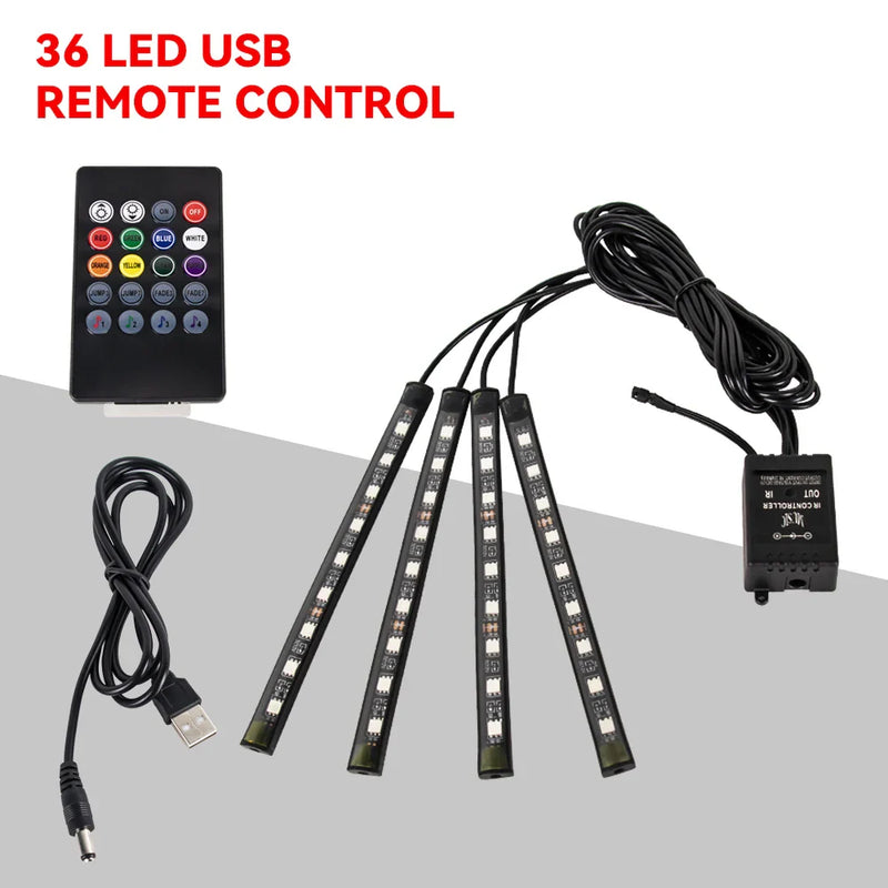 Lâmpada Led Decorativa Automotiva - RgbLed™ + Brinde exclusivo