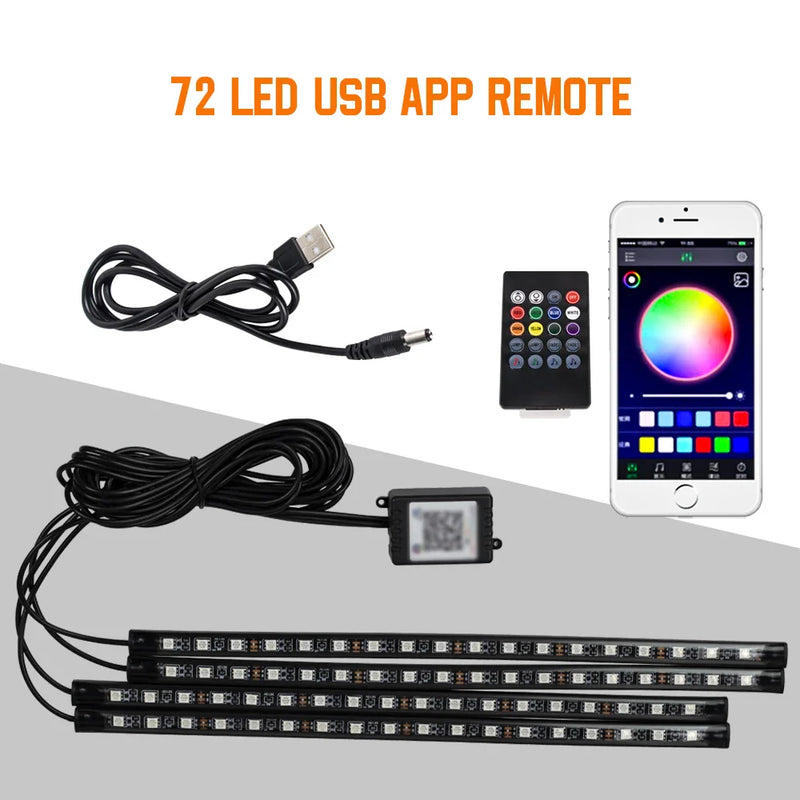 Lâmpada Led Decorativa Automotiva - RgbLed™ + Brinde exclusivo