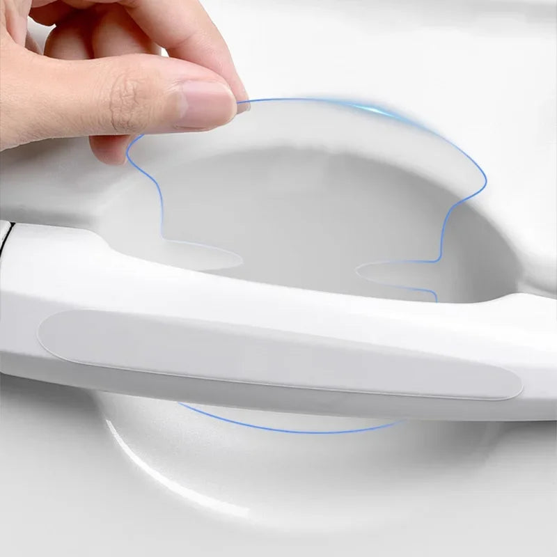 Adesivo protetor universal invisível para maçaneta de porta de carro