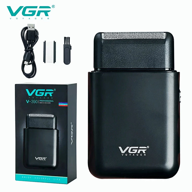Barbeador Elétrico - VGR™ + Brinde Exclusivo