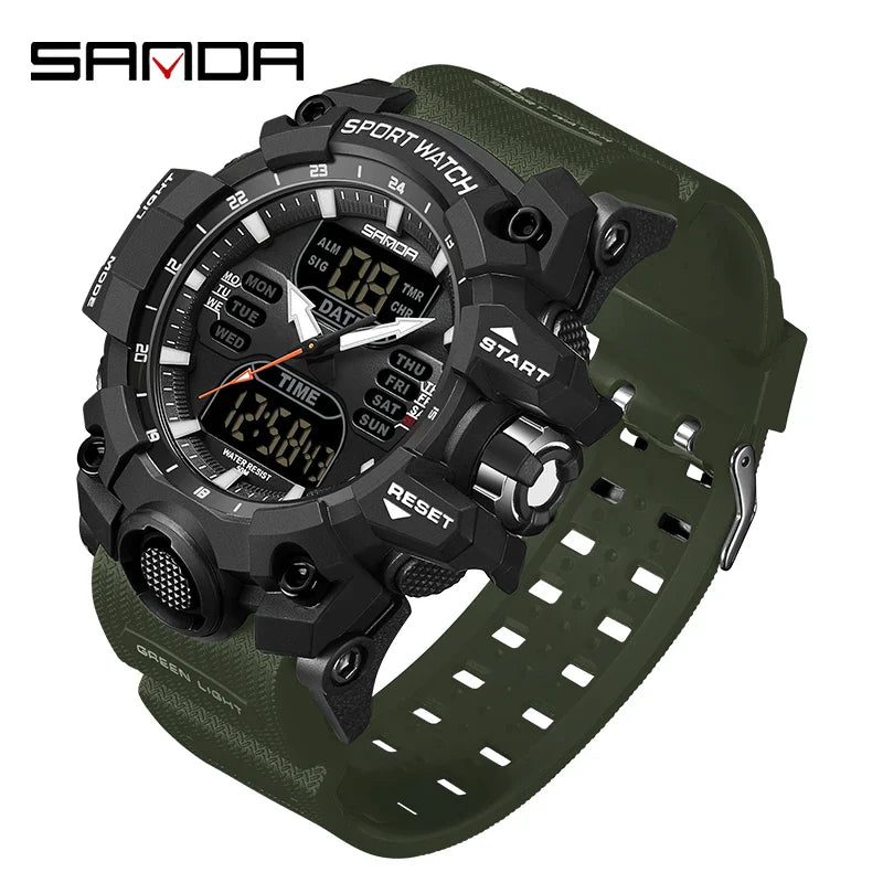 Relógio Militar - Sanda 6126™ + [Últimas Unidades]