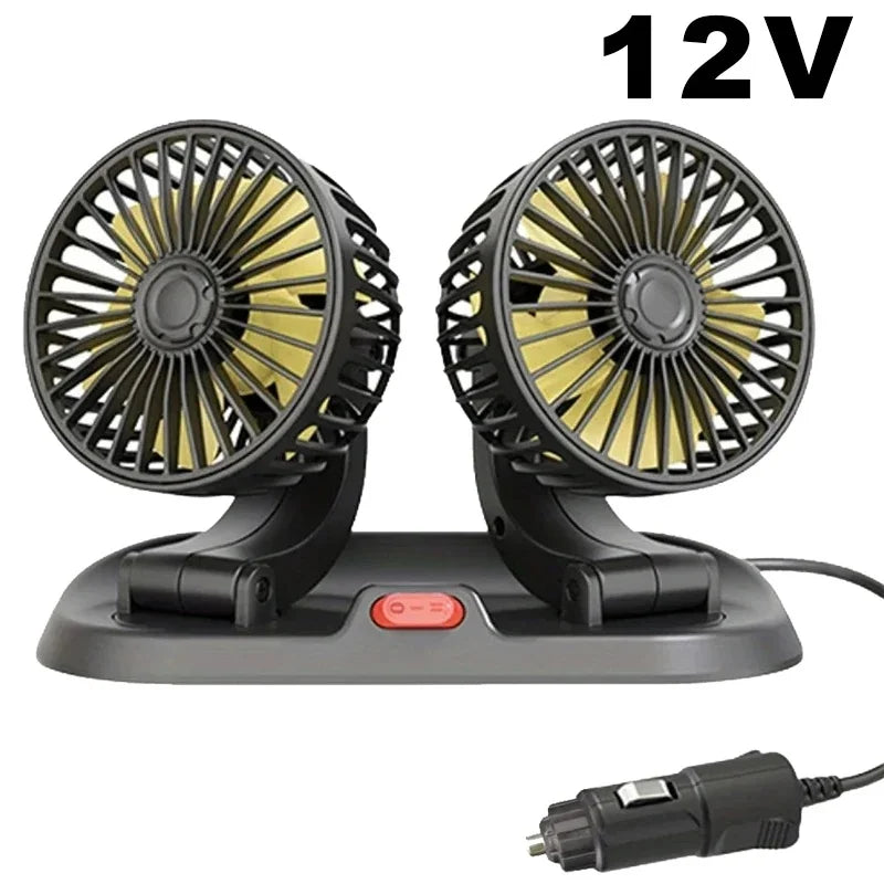 Ventilador de carro 360° ajustável - InfinityAir™  + Brinde Exclusivo
