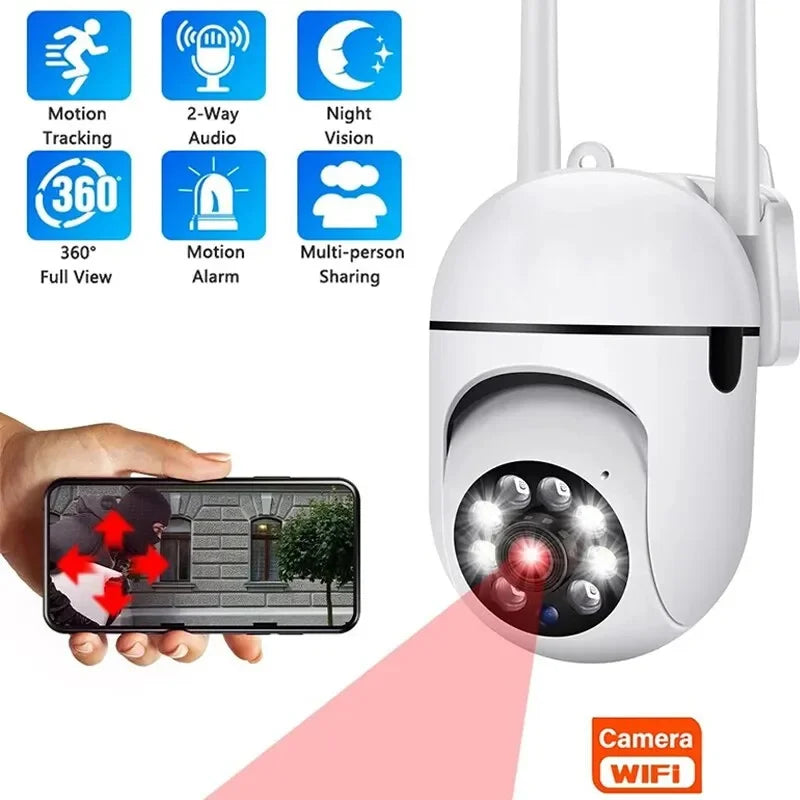 Câmera de Monitoramento HD - NattiSecurity™ + Brinde Exclusivo