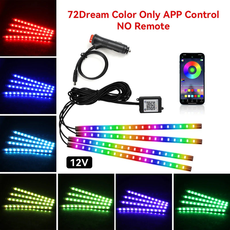 Lâmpada Led Decorativa Automotiva - RgbLed™ + Brinde exclusivo