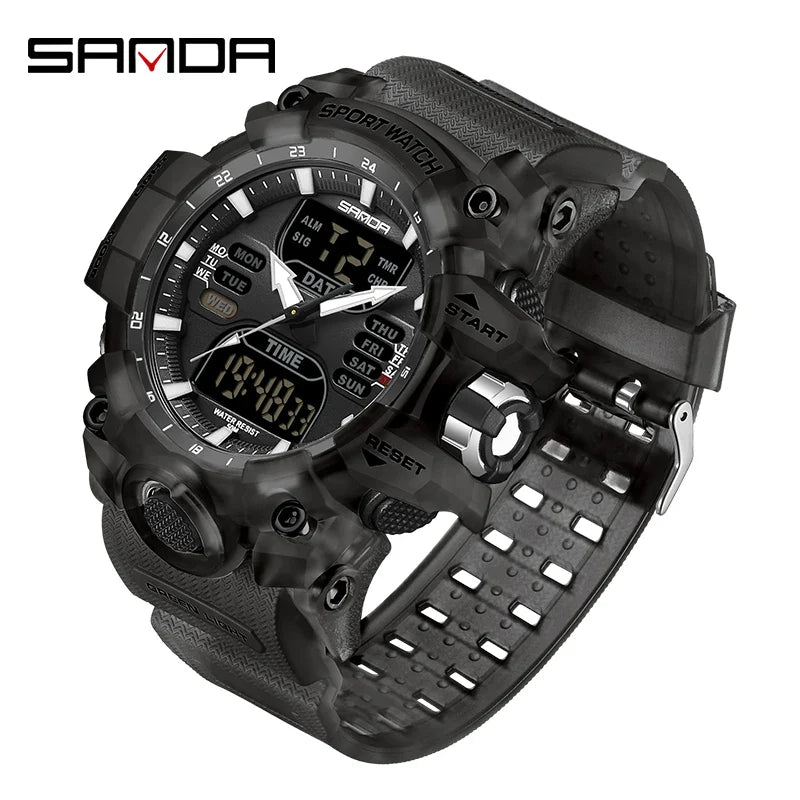 Relógio Militar - Sanda 6126™ + [Últimas Unidades]