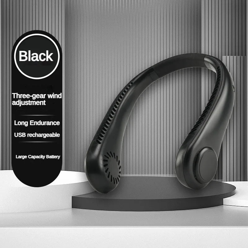 Mini Ventilador de Pescoço - NeckFresh™ + Brinde Exclusivo