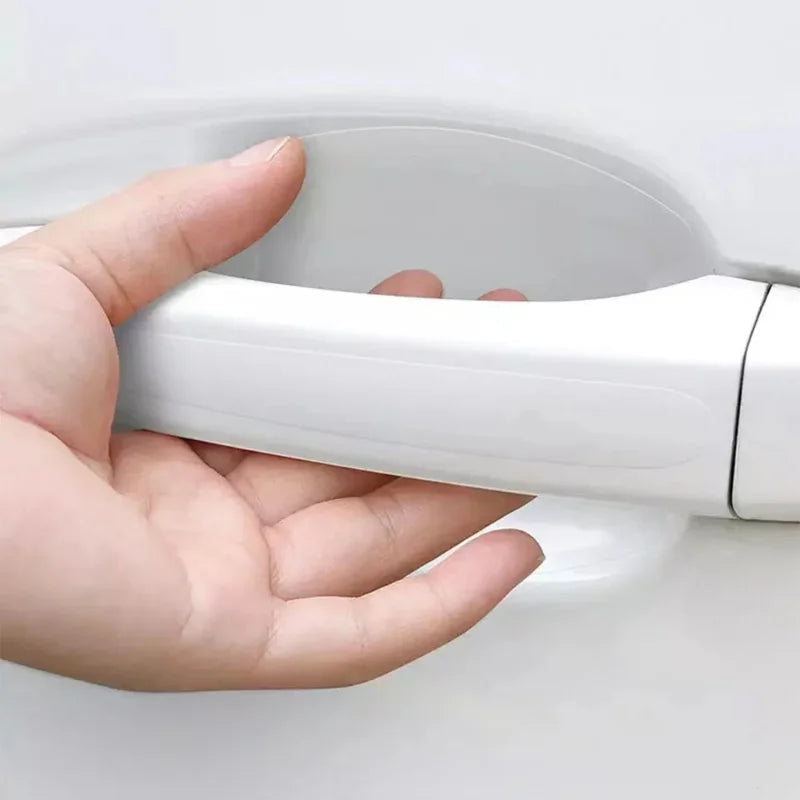 Adesivo protetor universal invisível para maçaneta de porta de carro