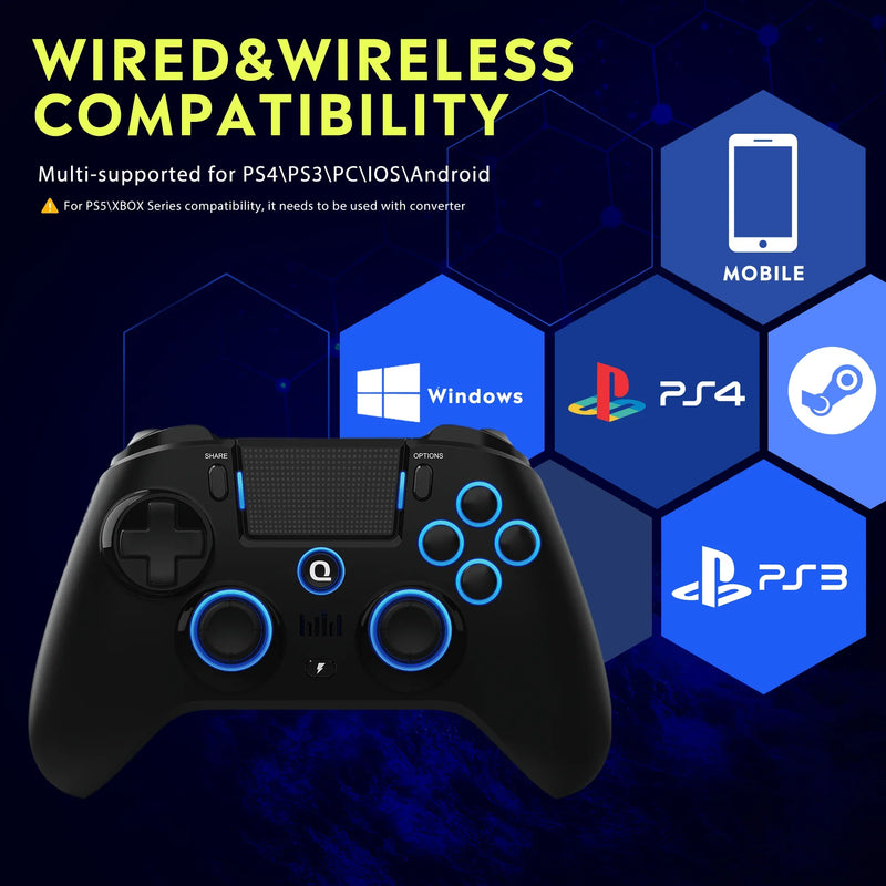 Controle Sem Fio PS4, PS3 e PC  - Spark N5™  [Últimas Unidades]